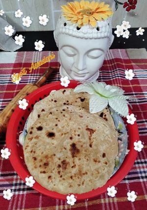 A picture of Soft Roti or Dosti Roti.
