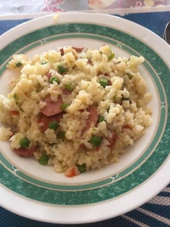 Una foto de Arroz con Frankfurt