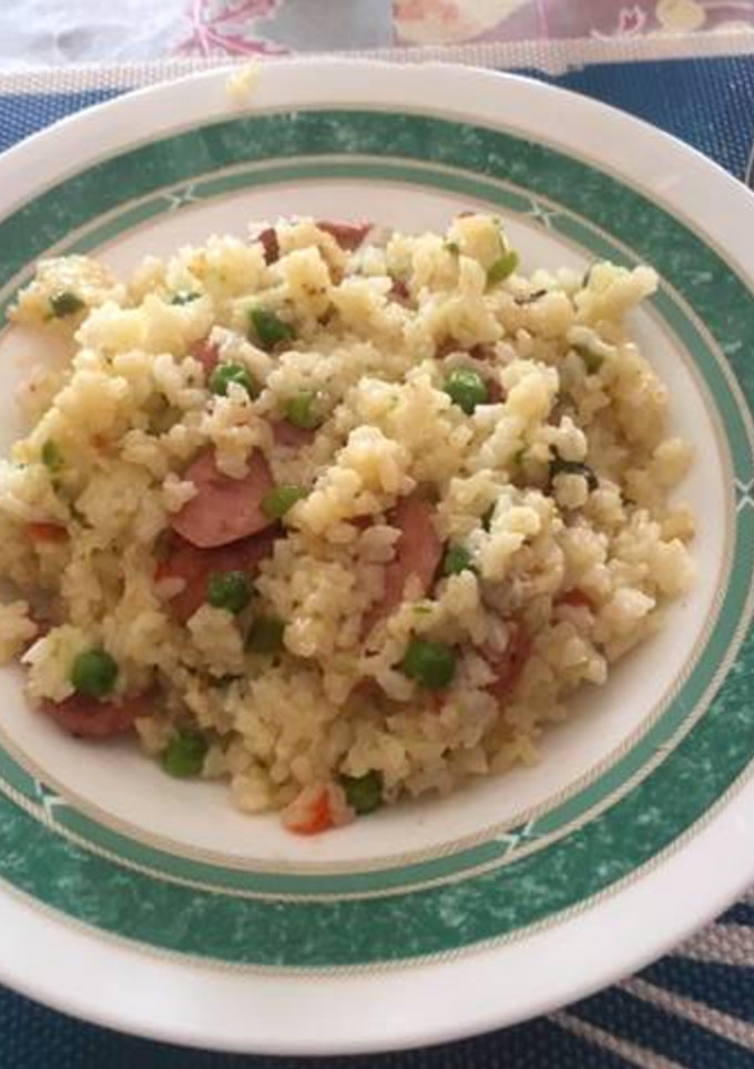 Una foto de Arroz con Frankfurt