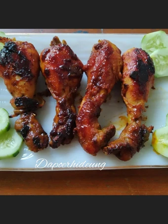 Cara Gampang Membikin Resep Ayam bakar teflon bumbu kuning yang Sempurna Anti Ribet, Mantap