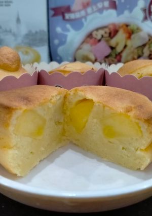 Hình của món Bánh táo sữa chua.