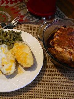 A picture of Baked chicken.