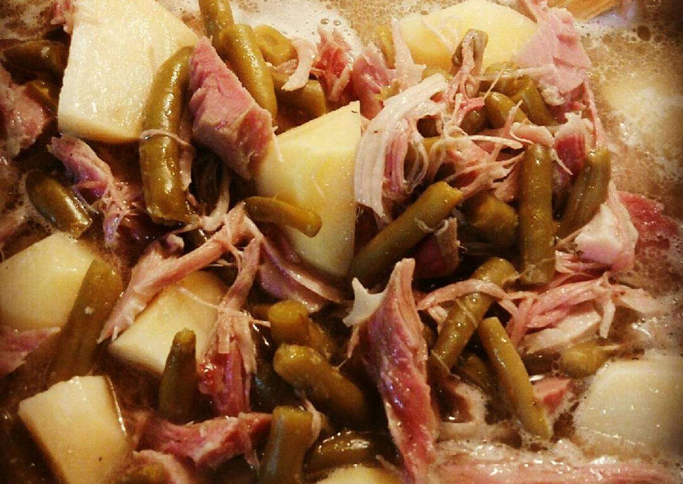 PA Dutch Ham & Greenbeans