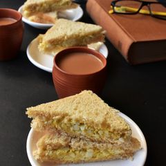 A picture of Kolkata Coffee House Egg Sandwich.