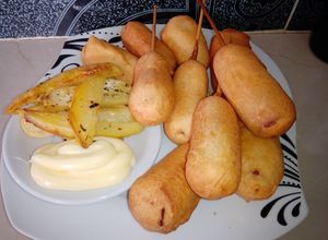 Una foto de Banderillas de Salchichas