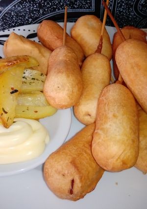 Una foto de Banderillas de Salchichas