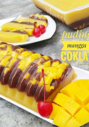 Foto resep Pudding Mangga Coklat