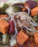 Verduras horneadas
