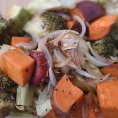 Una foto de Verduras horneadas