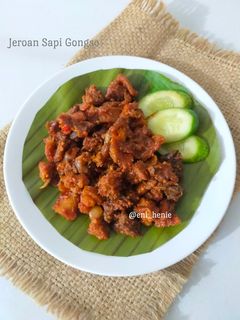 Foto resep Jeroan Sapi Gongso khas Semarang