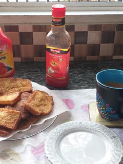 A picture of French Toast #EndofyearChallenge.