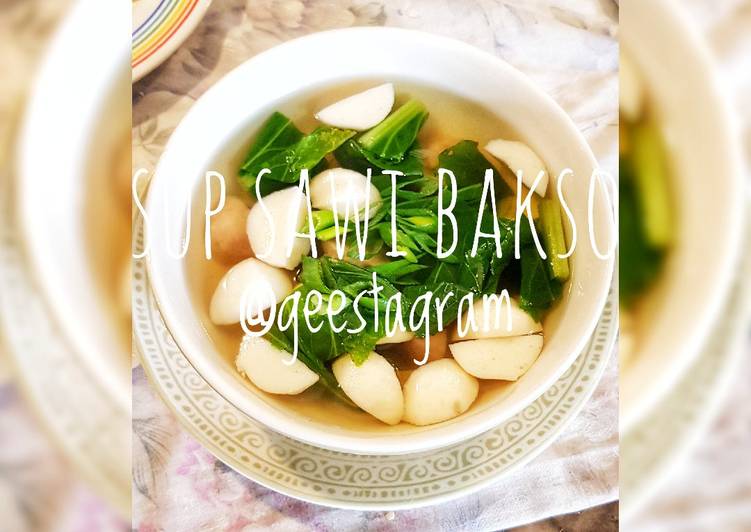 Bumbu #8 Sup Sawi Bakso | Cara Bikin #8 Sup Sawi Bakso Yang Sempurna