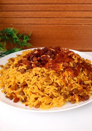 عکسی از دستور دمپخت عدس