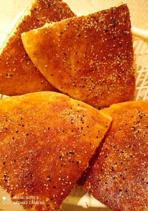صورة لوصفة خبز دار بالسميد
