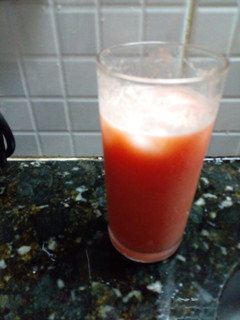 Una foto de Jugo de tomate 🍅🍅🍅🍅
