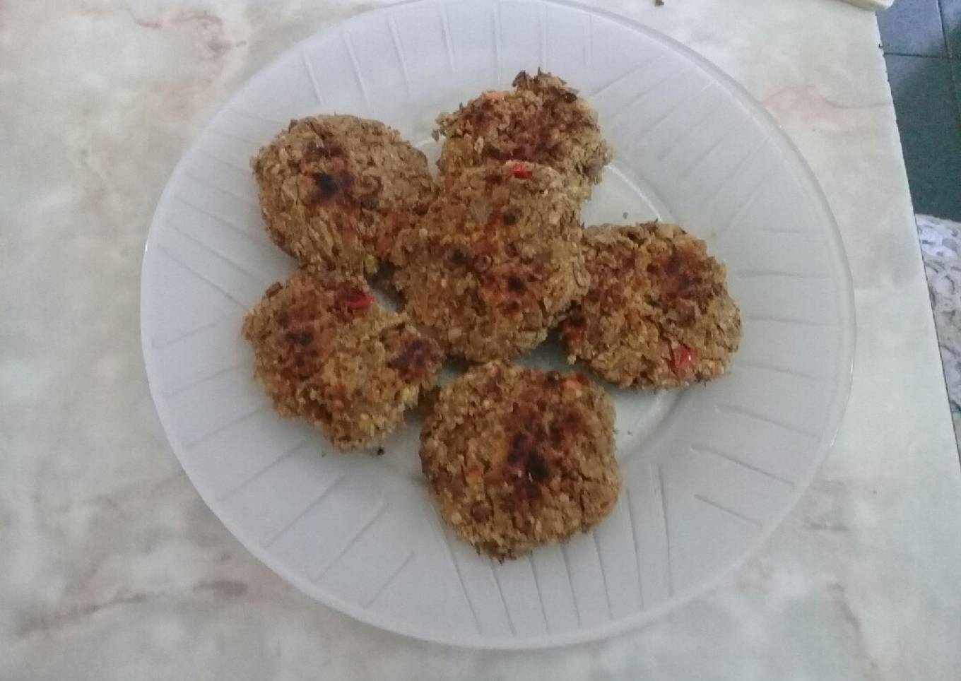 Hamburguesa de lentejas (veganas)