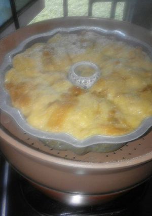 Foto resep Puding roti (srikaya)