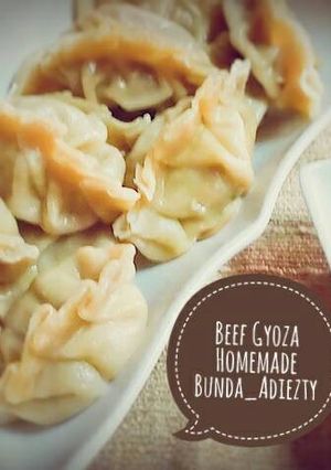 Foto resep Beef Gyoza Homemade