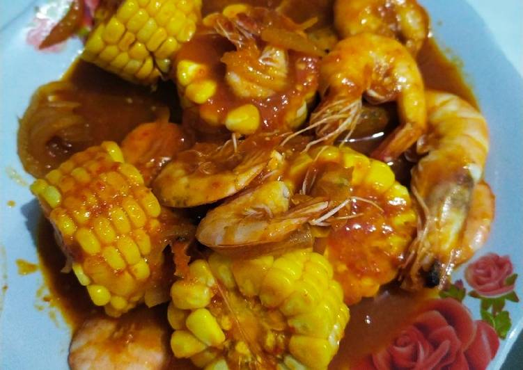 Bagaimana Membuat Udang saus padang Anti Gagal