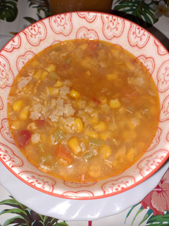 Una foto de Sopa estilo "agripicante china" al estilo Marga