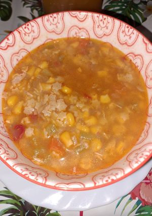 Una foto de Sopa estilo "agripicante china" al estilo Marga