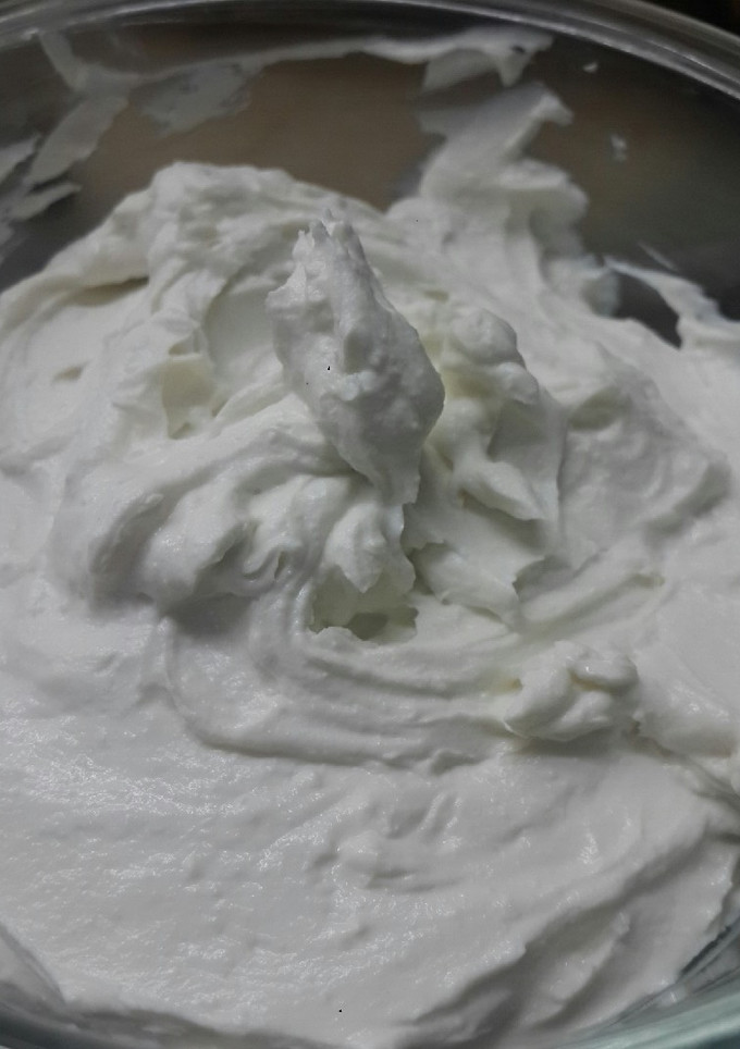 Una foto de Queso crema casero con leche en polvo