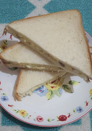 Foto resep Smoked beef egg sandwich