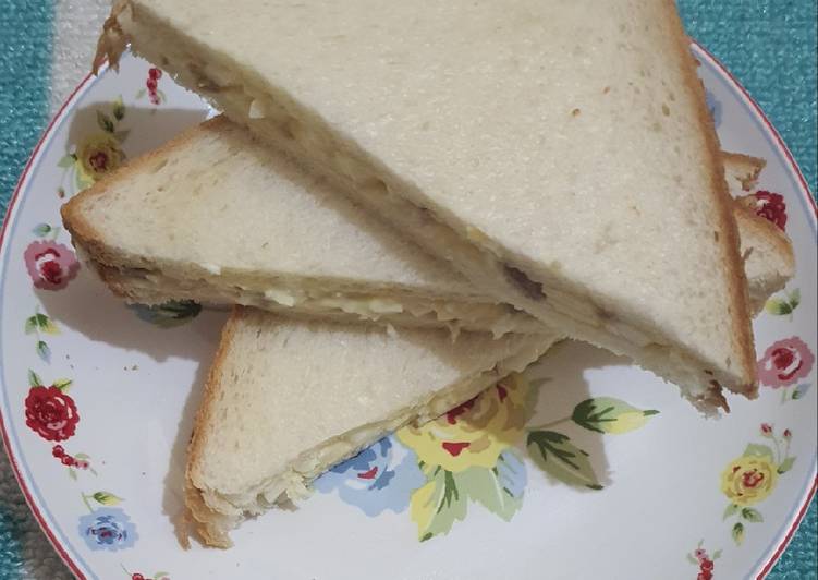 Resep Smoked beef egg sandwich, Bisa Manjain Lidah