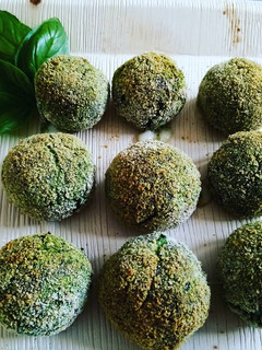 Foto di Polpette di ricotta e spinaci