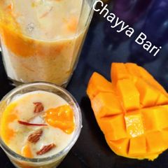 Mango Phirni A picture of Mango Phirni.