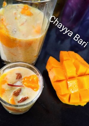 A picture of Mango Phirni.