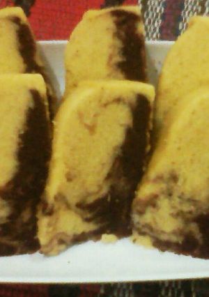 Foto resep Bolu Marmer Keju (var)