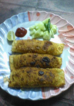 A picture of Veg roll.