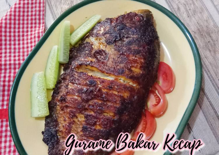 {Cara Membuat Gurame Bakar Kecap yang Renyah