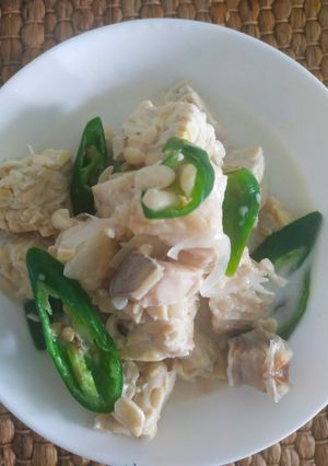 Foto resep 5. Ikan Asin - Tempe Santan - Simple