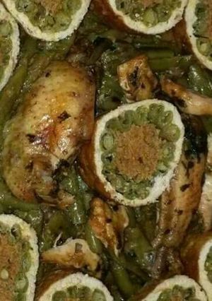 صورة لوصفة دولمة فاصوليا