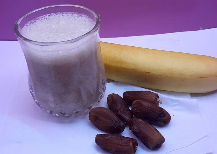 Smooties pisang kurma