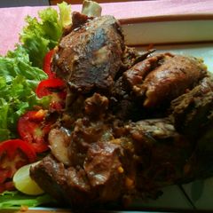 A picture of Mutton leg roast.