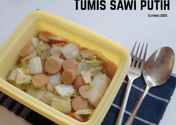 Cara Gampang Menyiapkan Tumis sawi putih Anti Gagal