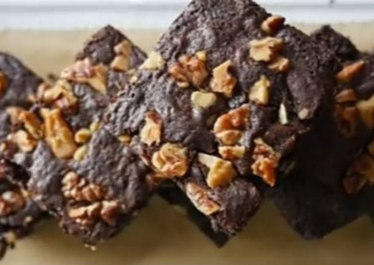 Recipe of Super Quick Homemade Walnut brownie