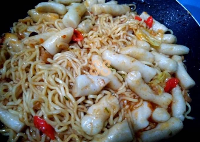 Raeppoki Resep Rapeokki (Ramen Tteopokki) oleh sarasaw - Cookpad