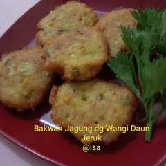#103 Bakwan Jagung Dengan Wangi Daun Jeruk-レシピのメイン写真