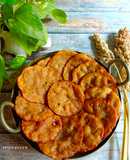Gujarati Malpua / Wheat flour and jaggery malpua