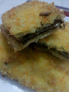 Foto resep Roti Goreng Sandwich; Coklat Keju