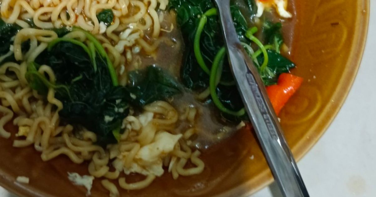 Mi Instan Sayur Bayam