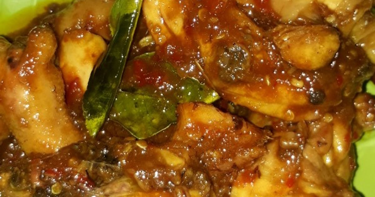 Resep Ayam Bumbu Rujak oleh Isna Isnaeni - Cookpad
