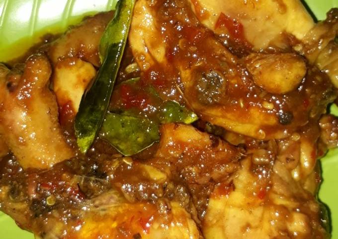 Resep Ayam bumbu Rujak yang Lezat Sekali