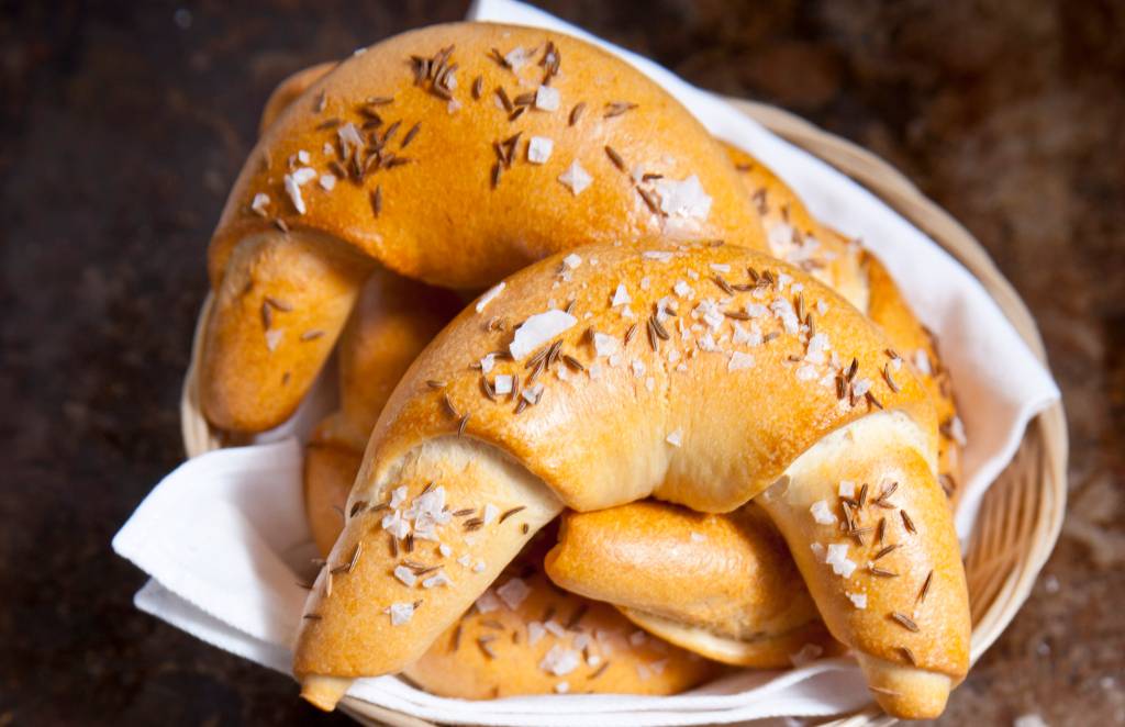 Békebeli főtt kifli recept recept fotó