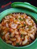 Macroni with Red sauce
