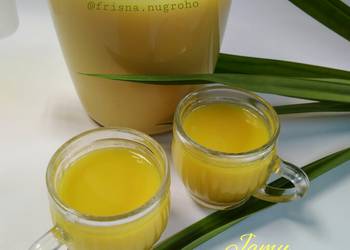 Mudah Cepat Memasak Jamu Beras Kencur Enak Bergizi